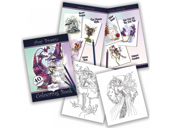 Amy Brown Colouring Book